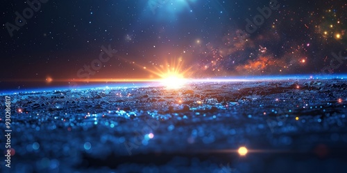 Sunrise on a Distant Planet