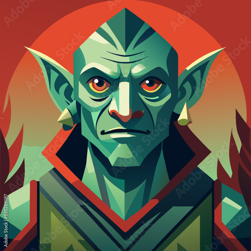 cartoon illustration of troll