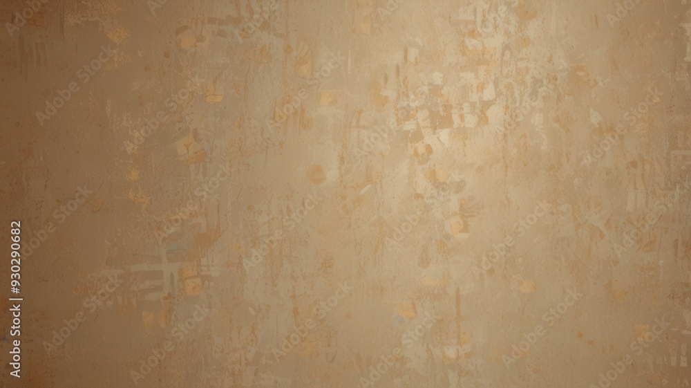 Fototapeta premium Minimalistic beige background texture, neutral color backdrop ideal for design, presentations, or product display