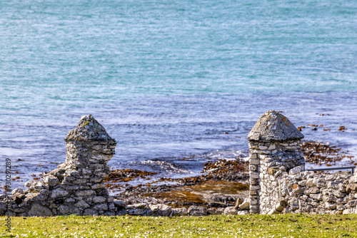 Stone Pillars Rathlin Island