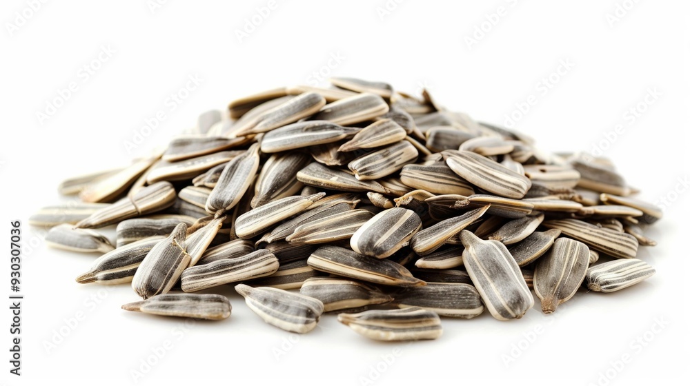 Pile sunflower seeds shelled, AI Generative Pile sunflower seeds shelled, AI Generative