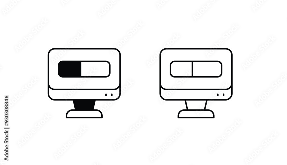 Website Loading icon design with white background stock illustration Website Loading icon design with white background stock illustration