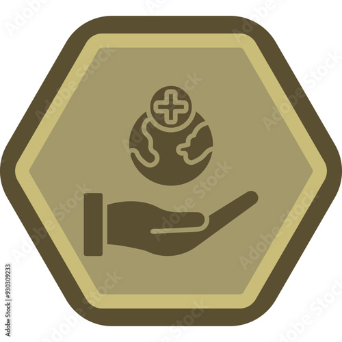 Global Aid Icon Design