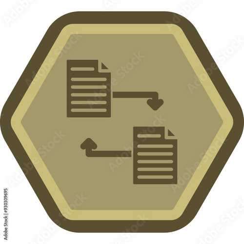 Files Exchange Icon Design