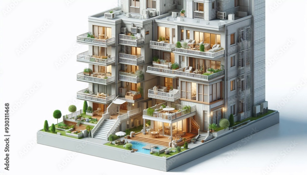 A rendering of a building A rendering of a building