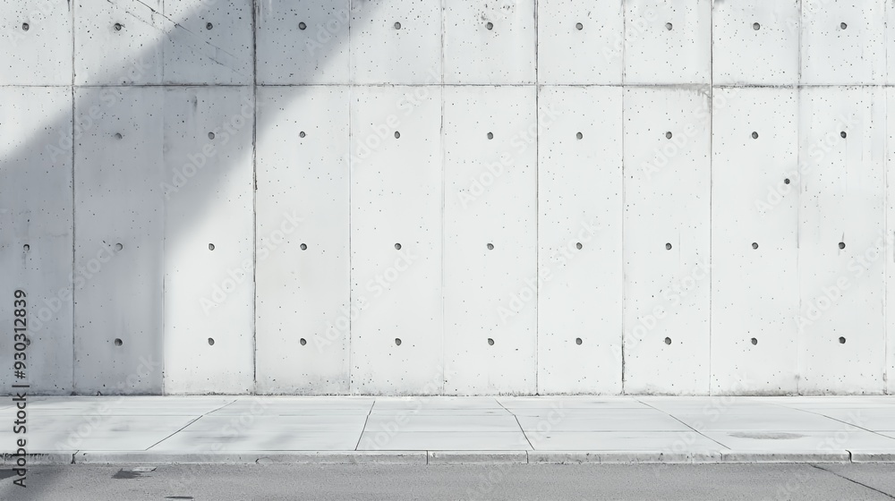 A minimalist concrete wall with visible texture and shadows, creating a stark urban backdrop. A minimalist concrete wall with visible texture and shadows, creating a stark urban backdrop.