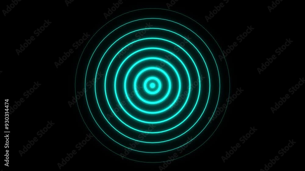 Radio Waves Signal Animation. Digital Wave Pulse Diffusion and Wireless Technology -4k video. Radio Waves Signal Animation. Digital Wave Pulse Diffusion and Wireless Technology -4k video.