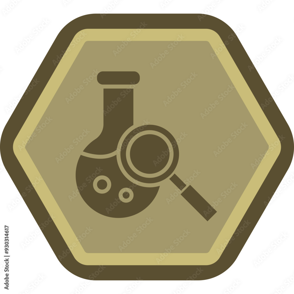 Chemical Analysis Icon Design