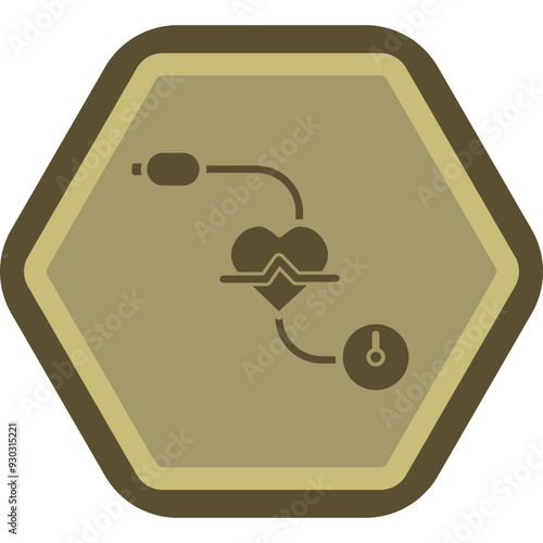 Blood Pressure Vector Icon Design