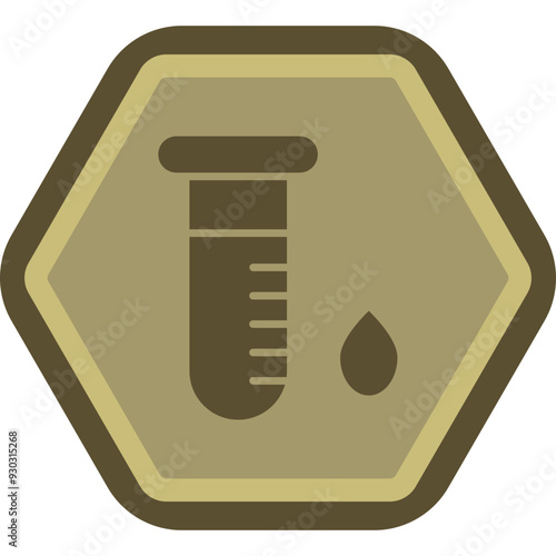 Blood Test Vector Icon Design