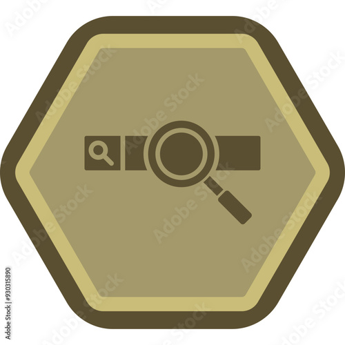 Search Engine Vector Icon Design