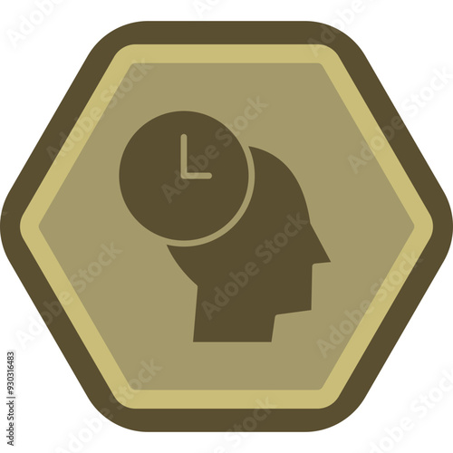 Patience Vector Icon Design