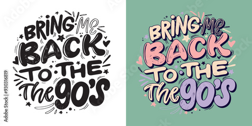 Cute hand drawn doodle lettering quote. Lettering for t-shirt design, mug print, bag print, clothes fashion. 100% hand drawn vector image.