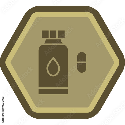 Suplement Vector Icon Design