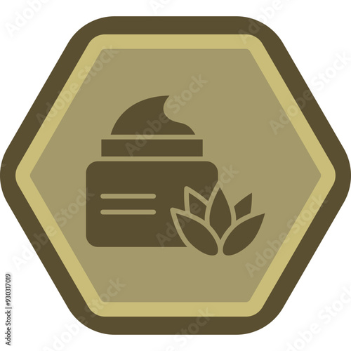 Cream Vector Icon Design