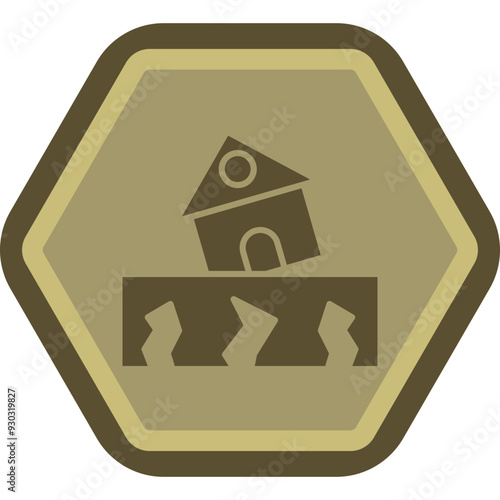 Earthquake Icon Design
