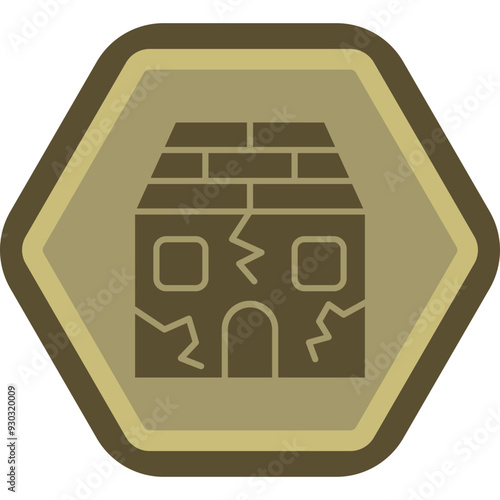 Earthquake Icon Design