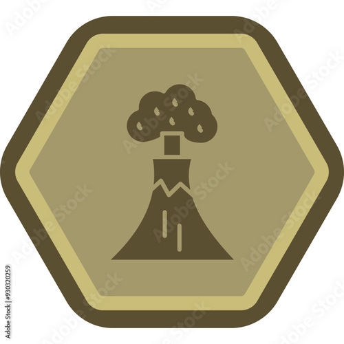 Eruption Icon Design