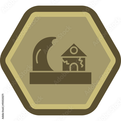 Tsunami Icon Design