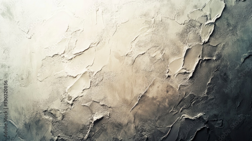 Fototapeta premium Abstract Wide Angle Background. Wall building Close up. Rough Surface plaster Texture With Copy Space for design , ai