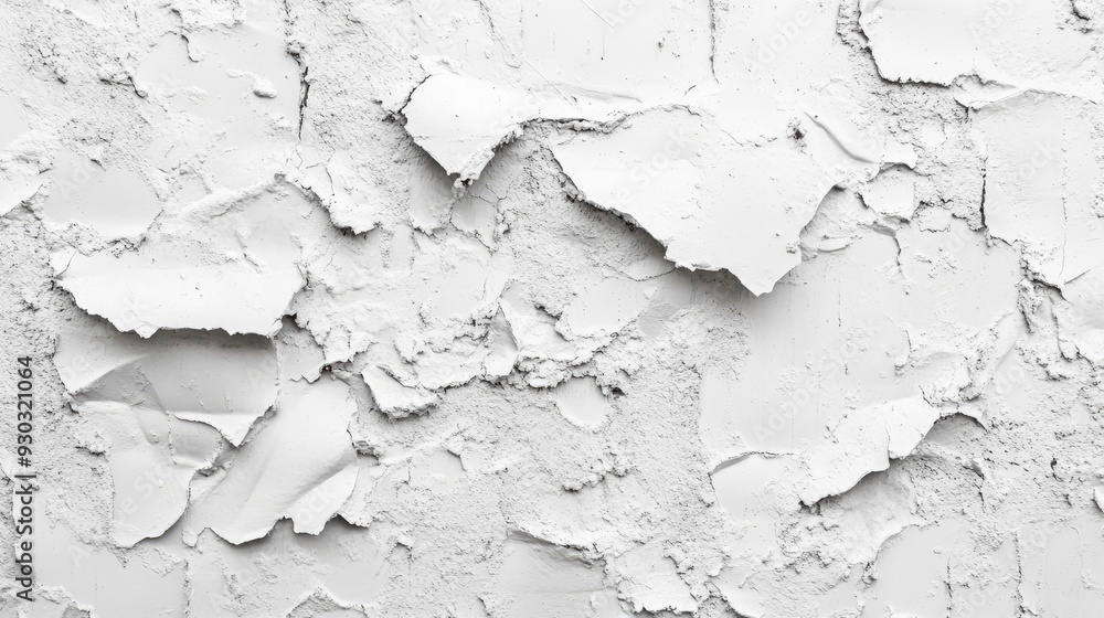 Obraz premium Abstract Wide Angle Background. Wall building Close up. Rough Surface plaster Texture With Copy Space for design , ai