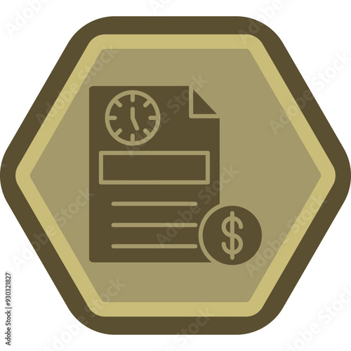 Deadline Icon Design