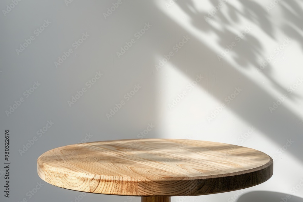 Wooden table top, sunlight Wooden table top, sunlight