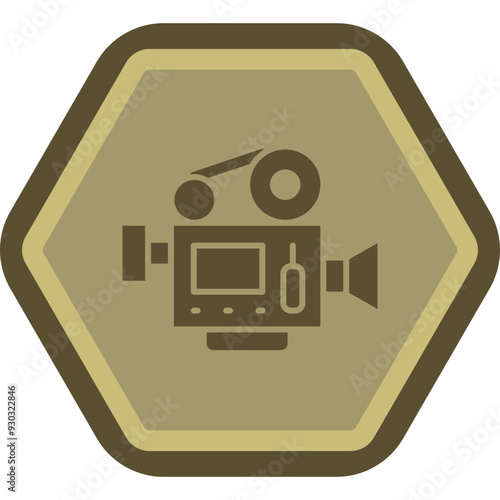 Movie Camera Icon Design