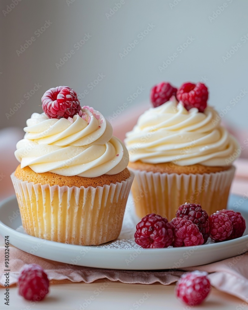 Delicious Close-up of Cupcakes Arranged on a Plate, Dining Room Aesthetics, Graphic Resources, Wallpapers, Brochure, banner, Advertising, background Delicious Close-up of Cupcakes Arranged on a Plate, Dining Room Aesthetics, Graphic Resources, Wallpapers, Brochure, banner, Advertising, background