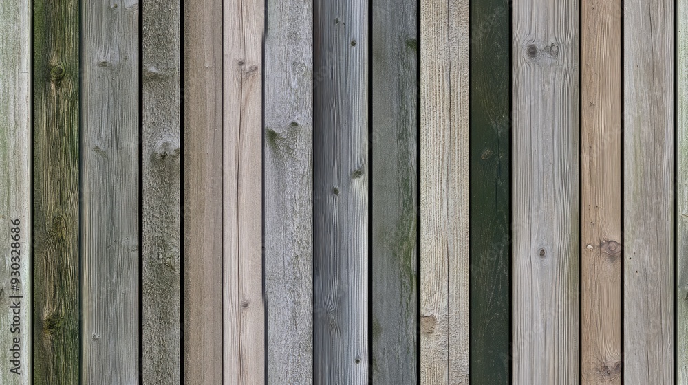 Weathered wooden slats showcase rich brown tones and textures, reflecting the charm of rustic architecture in a timeless, natural setting SEAMLESS PATTERN Weathered wooden slats showcase rich brown tones and textures, reflecting the charm of rustic architecture in a timeless, natural setting SEAMLESS PATTERN