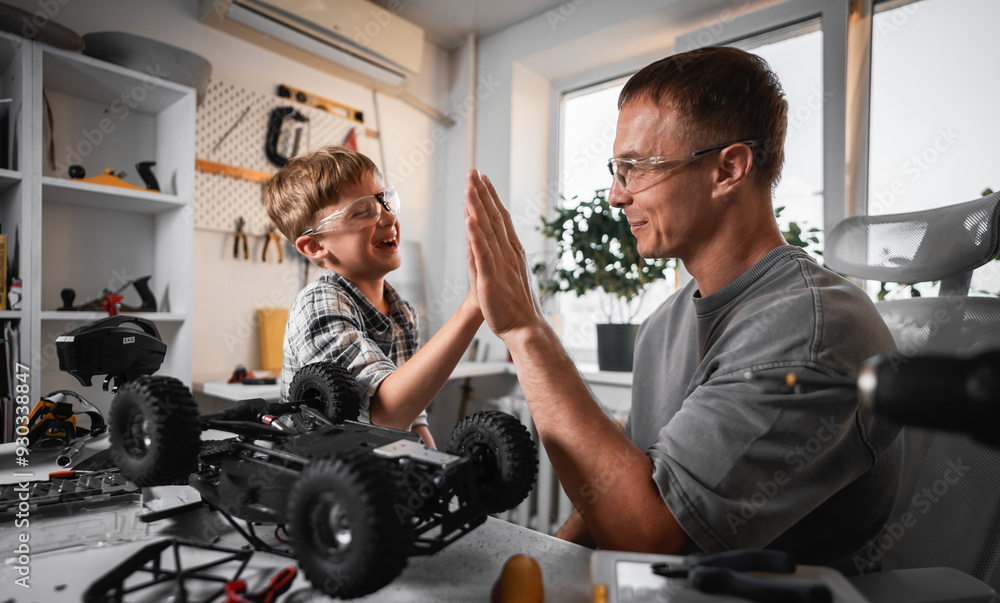Strengthening the Father and Son Relationship Through Enjoyable RC Car Building Activities Strengthening the Father and Son Relationship Through Enjoyable RC Car Building Activities