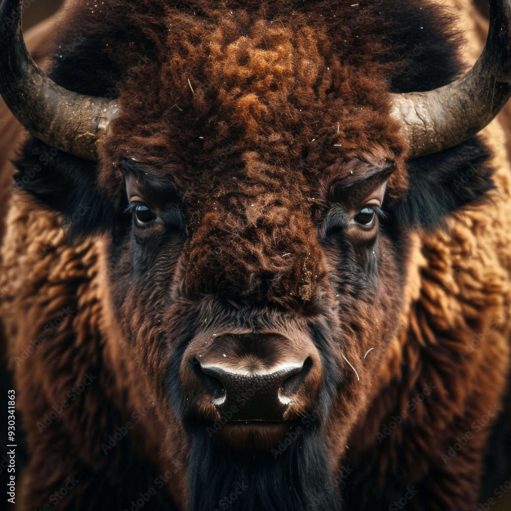 Fototapeta premium European bison.