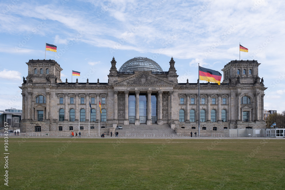 Naklejka premium deutscher Bundestag in Berlin
