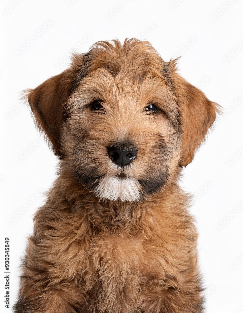 アイリッシュ・ソフトコーテッド・ウィートン・テリアの子犬のポートレート(Irish Soft-Coated Wheaten Terrier puppy portrait on white background)
アイリッシュ・ソフトコーテッド・ウィートン・テリアの子犬のポートレート(Irish Soft-Coated Wheaten Terrier puppy portrait on white background)