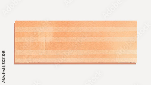 beige paper banner illustration vector