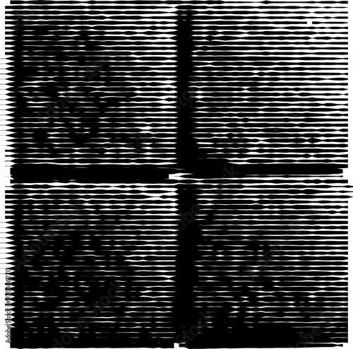Abstract textured squares resembling a brick wall.