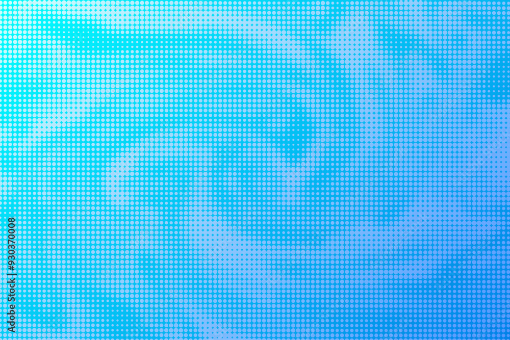 Fototapeta premium Halftone Blue Watercolor Abstract Background. Wallpaper. Vector Illustration. Banner