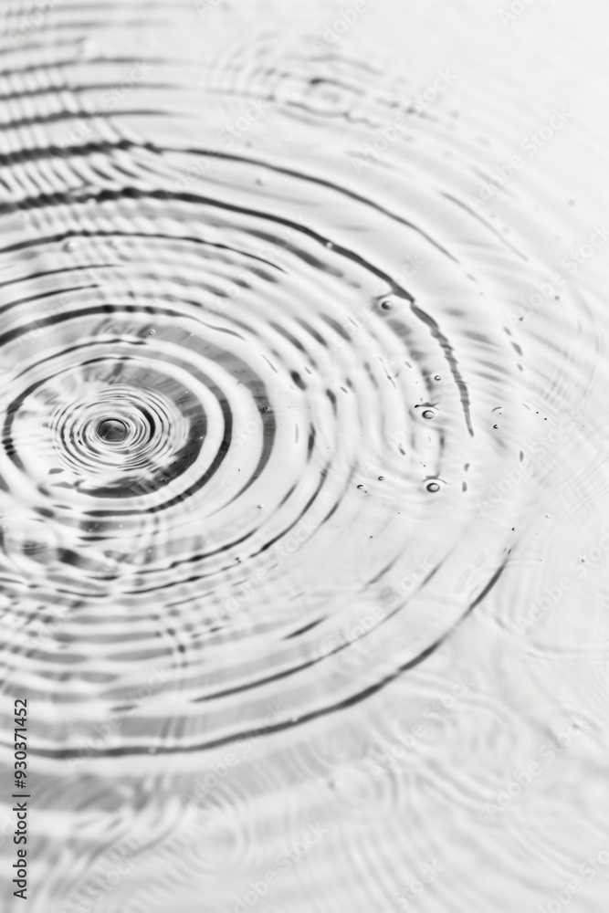 Fototapeta premium Water ripples abstract