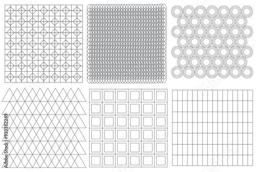 patterns line set