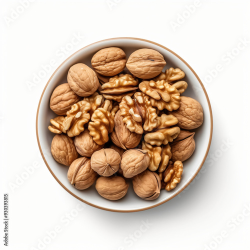 Walnuts in the bowl