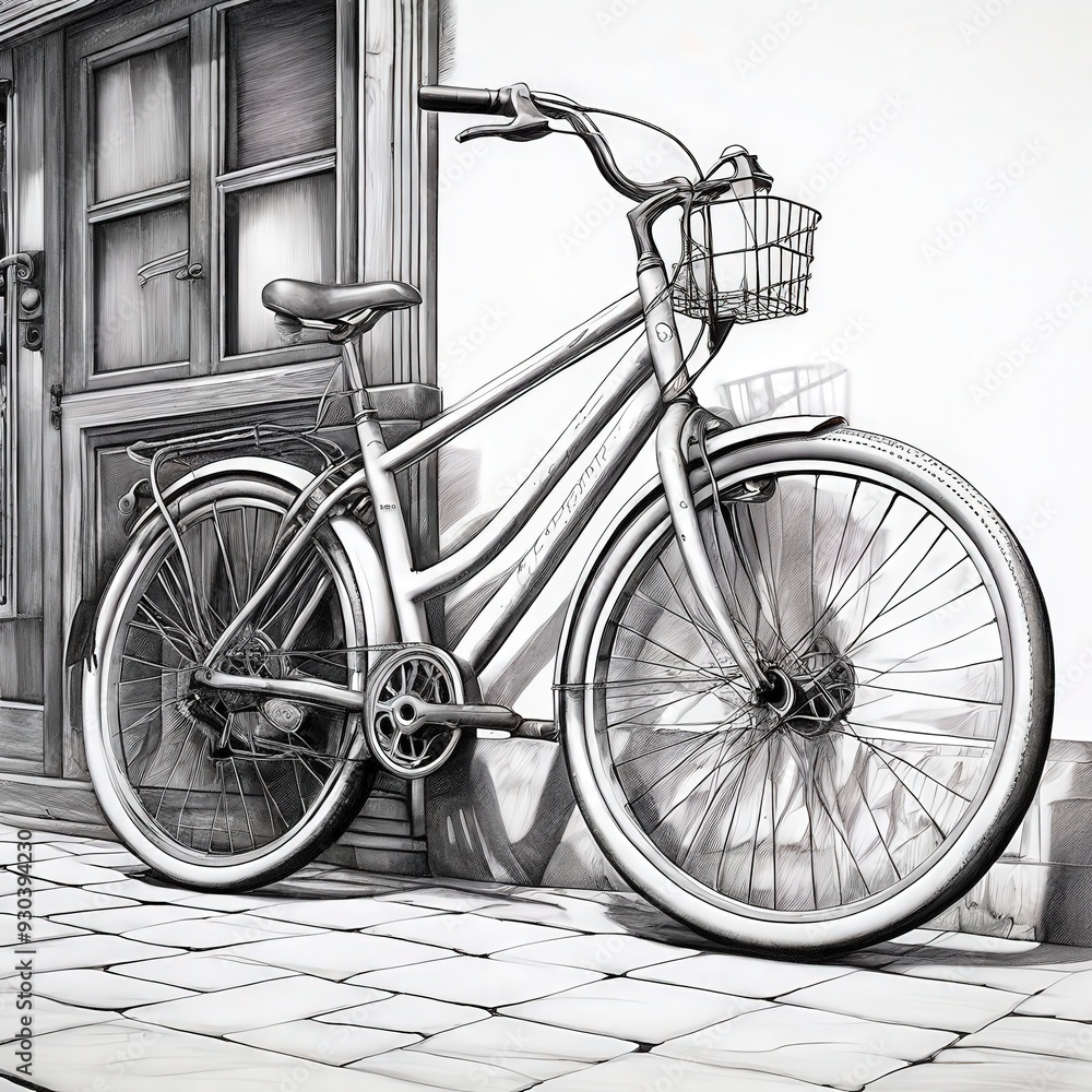 the AI Image Generator, Drive with bicycle, the AI Image Generator, Drive with bicycle,