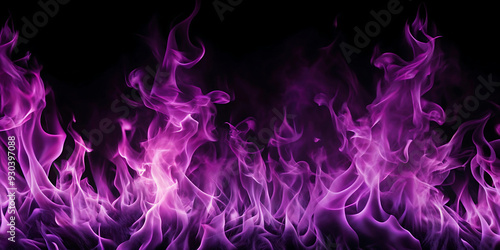 purple fire flames background