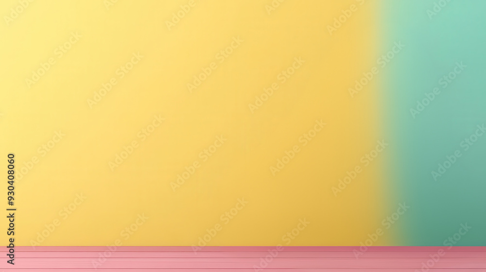 Fototapeta premium A vibrant abstract background featuring soft pastel colors and geometric shapes perfect for creative designs.