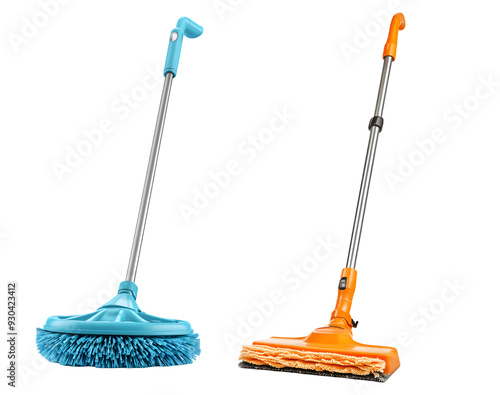 Modern Cleaning Equipment Isolated Isolated on Transparent Background