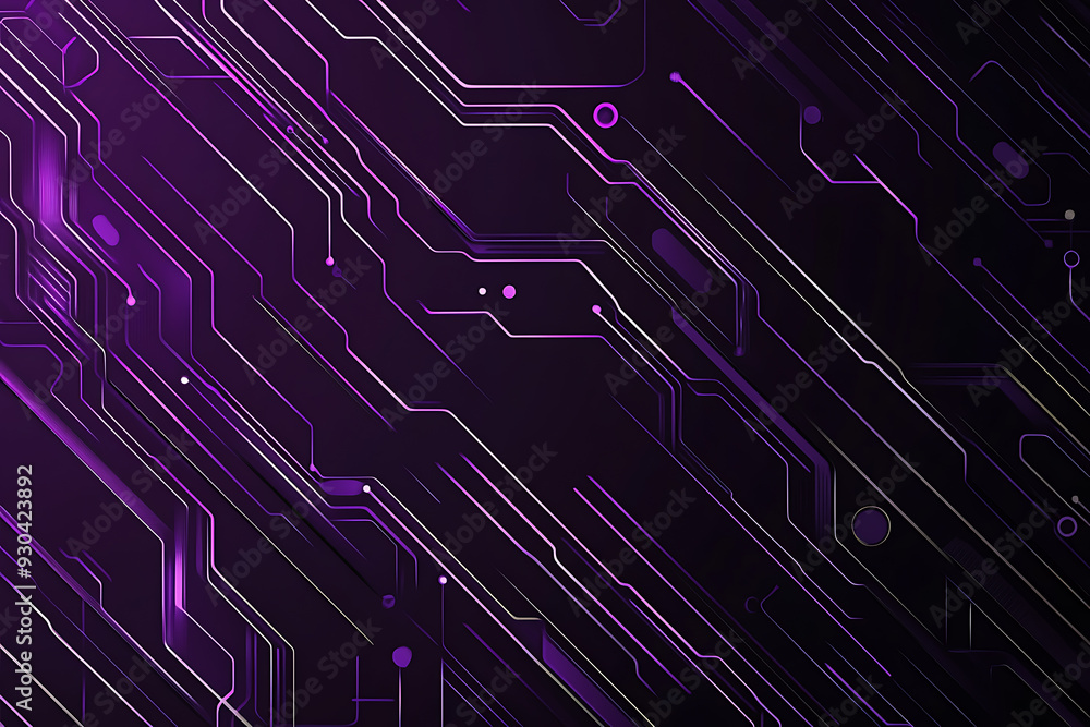 Abstract image of a circuit board with glowing lines and nodes on a pink gradient background. The intricate network of connections creates a modern, tech-inspired visual. Copy space available Abstract image of a circuit board with glowing lines and nodes on a pink gradient background. The intricate network of connections creates a modern, tech-inspired visual. Copy space available