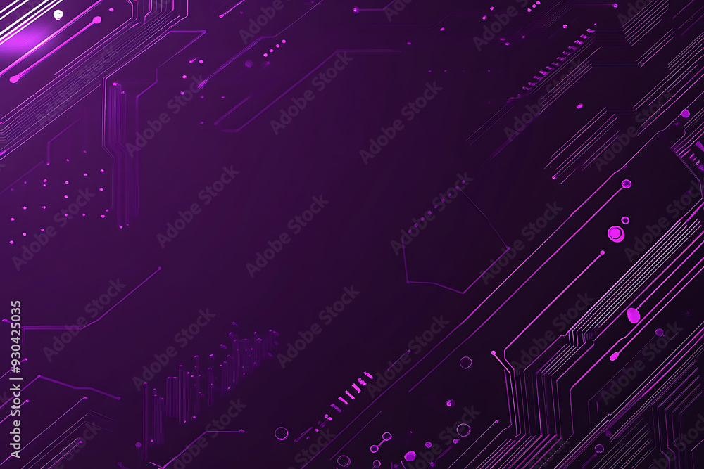 Abstract image of a circuit board with glowing lines and nodes on a pink gradient background. The intricate network of connections creates a modern, tech-inspired visual. Copy space available Abstract image of a circuit board with glowing lines and nodes on a pink gradient background. The intricate network of connections creates a modern, tech-inspired visual. Copy space available
