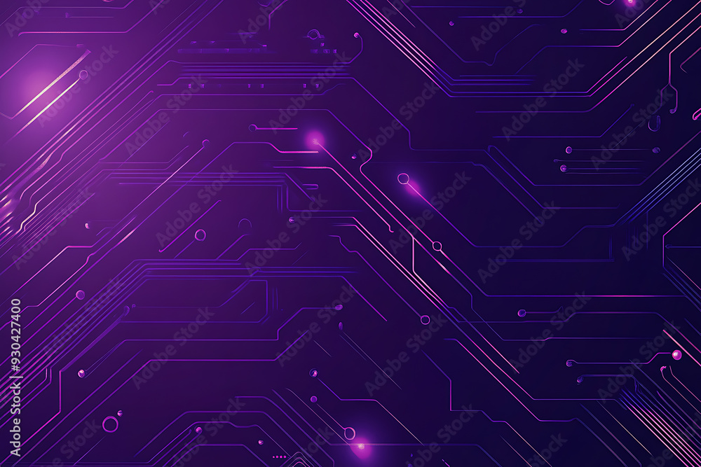 Abstract image of a circuit board with glowing lines and nodes on a pink gradient background. The intricate network of connections creates a modern, tech-inspired visual. Copy space available Abstract image of a circuit board with glowing lines and nodes on a pink gradient background. The intricate network of connections creates a modern, tech-inspired visual. Copy space available