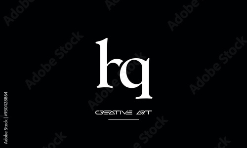 JQ, QH, H, Q abstract letters logo monogram