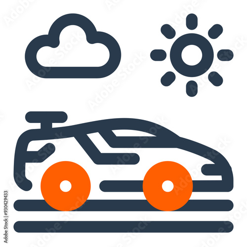 High-End Exotic Sports Car