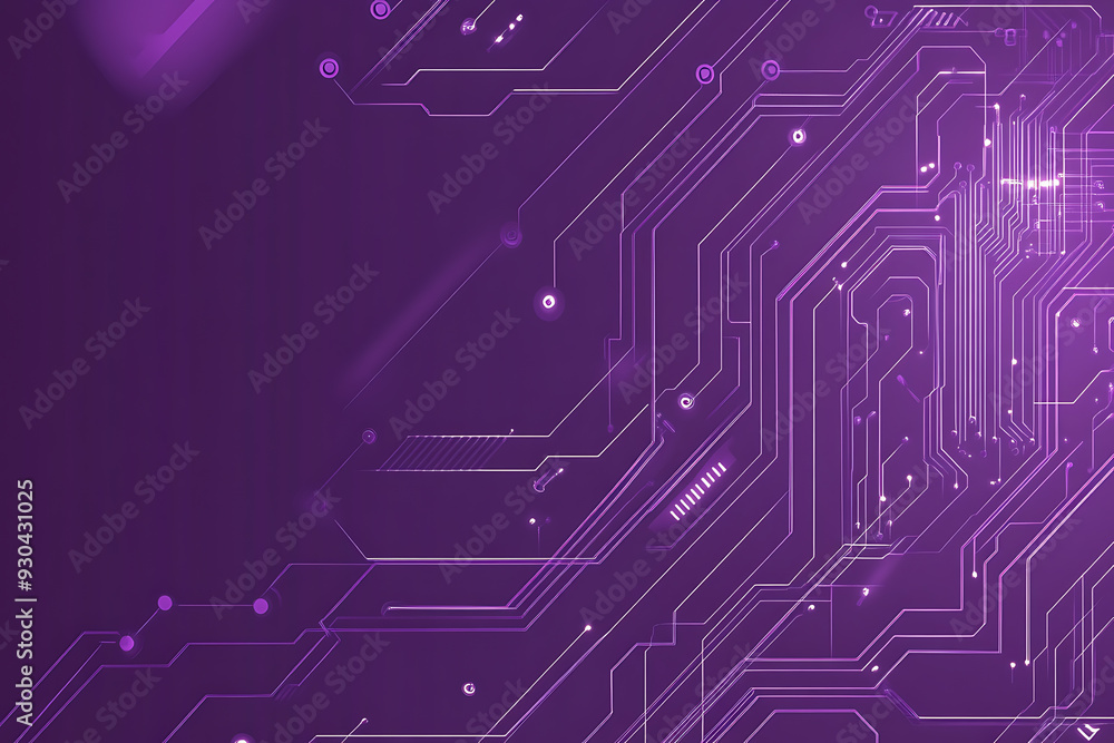 Abstract image of a circuit board with glowing lines and nodes on a pink gradient background. The intricate network of connections creates a modern, tech-inspired visual. Copy space available Abstract image of a circuit board with glowing lines and nodes on a pink gradient background. The intricate network of connections creates a modern, tech-inspired visual. Copy space available